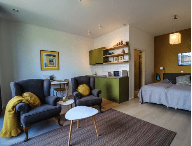 Bed Breakfast Eigewijs Hasselt Gemeubelde Studio